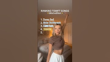 ranking taylor swift songs!! ✨BLIND ONLY EDITION✨ #taylorswift #swiftie #blindranking