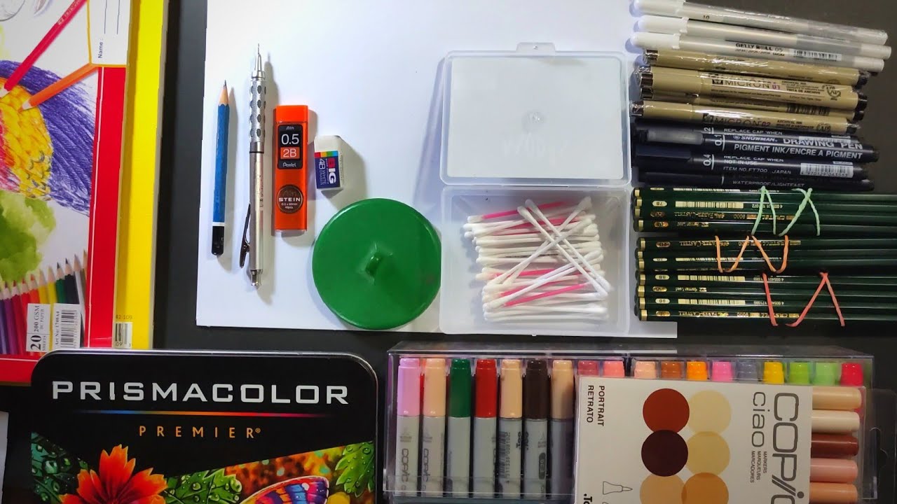 My Art Supplies 2022 - YouTube