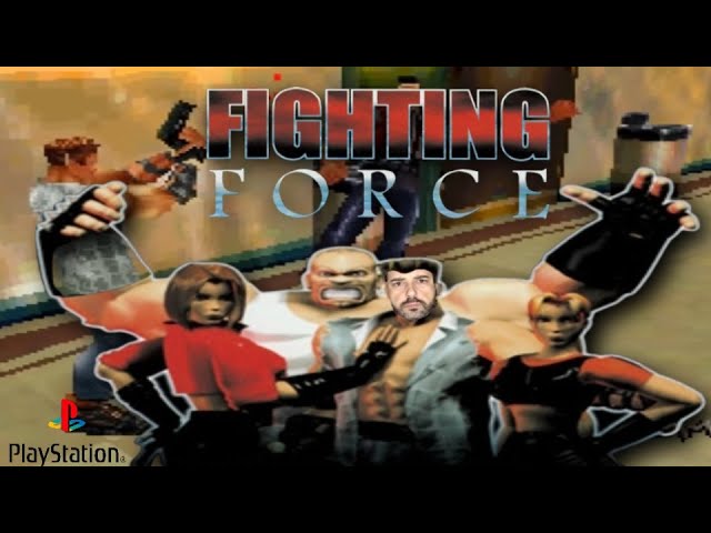 Fighting Force (PS1), Fighting Force (PS1) - A evolução dos Jogos de briga  de rua em 3D, Um dos ultimos jogos nesse estilo e que conseguiu fazer  bonito no Playstation 1 !!!