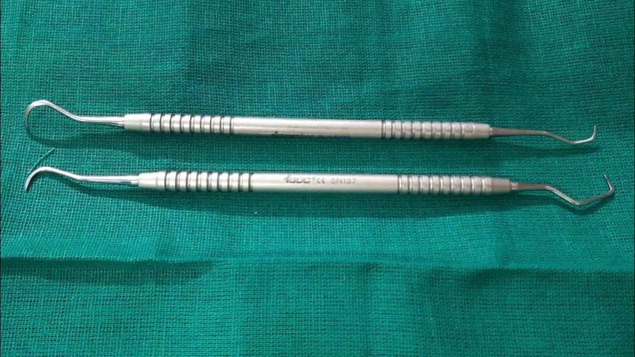 Hand scaling instruments made easy Dr Mulberry YouTube