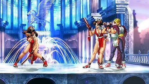 [KOF Mugen] Mai Shiranui XIII VS Women Fighters Team