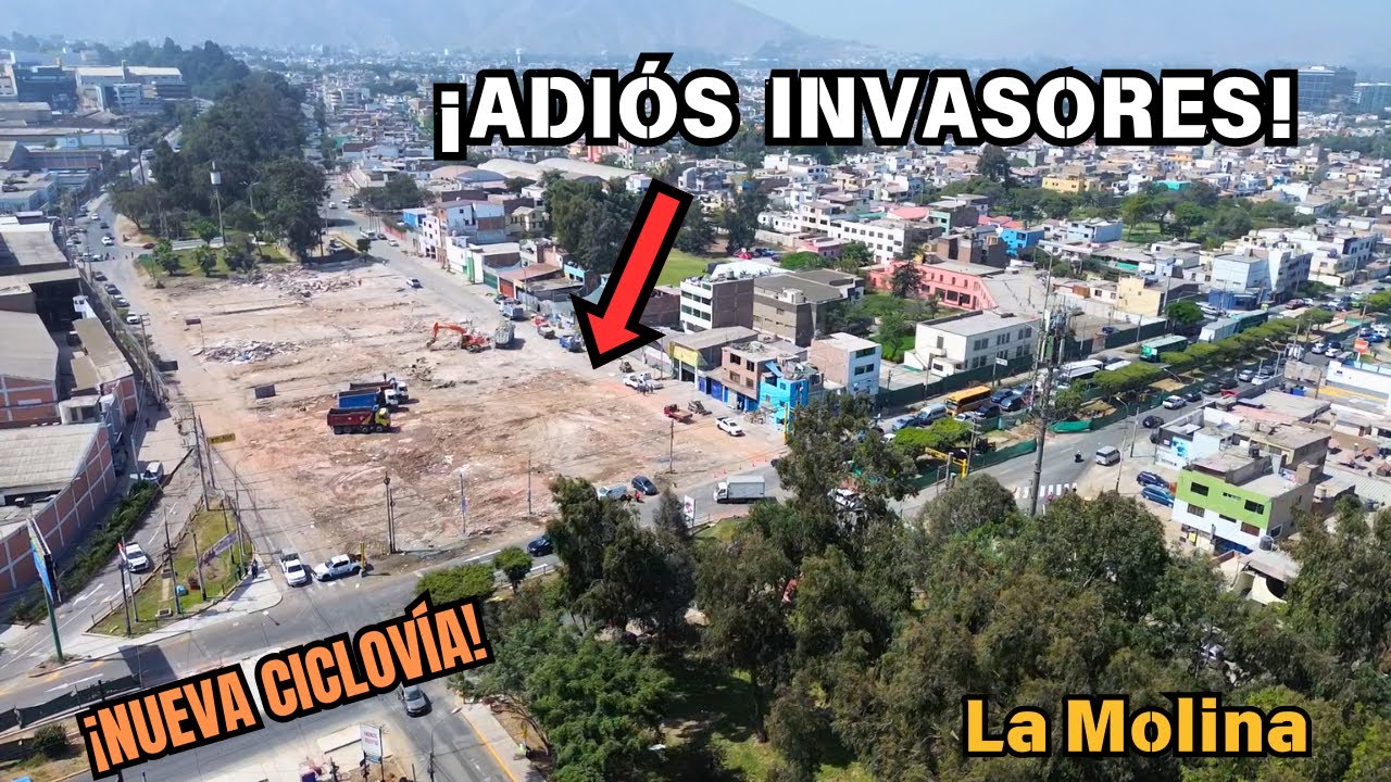 ¡Recuperada tras más de 20 años! | Av. Separadora Industrial | ¡Nueva ciclovía en Av. La Molina!