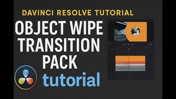 Wipe Transition Pack Tutorial for Davinci Resolve