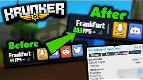 Increase FPS in KRUNKER.IO!! 100% improvement!!