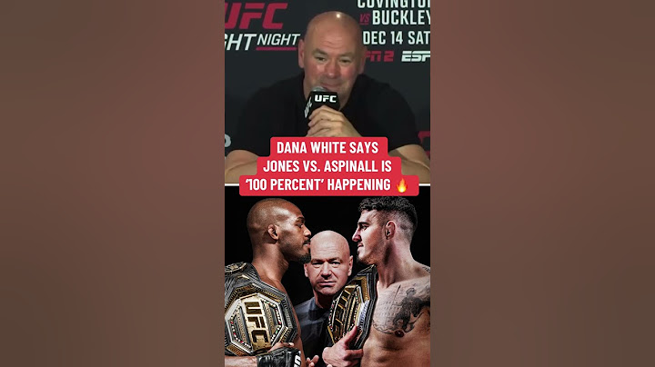 Dana White says Jon Jones vs. Tom Aspinall is happening 👀