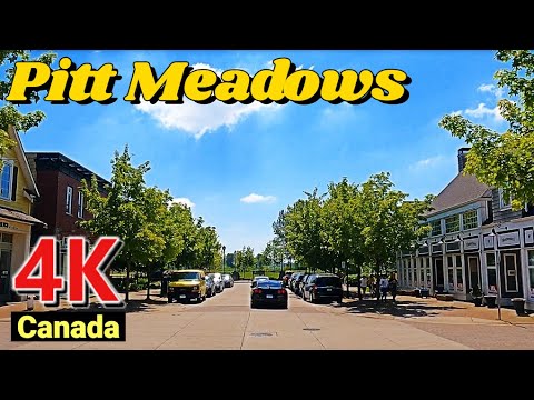 [4K60] 🇨🇦Visit Pitt Meadows, British Columbia Canada May 2021