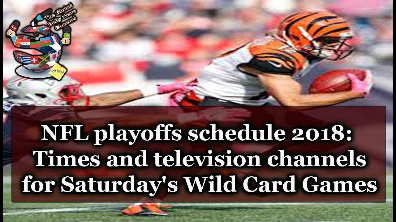 What time are NFL playoff games today? TV schedule, channels for ...