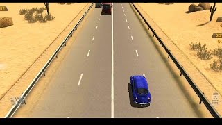 Traffic racer blue car highway road screenshot 5