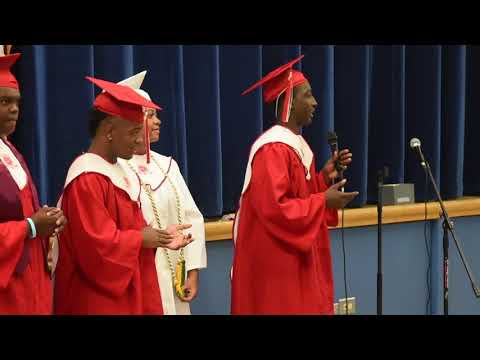 Glynn Academy Senior Walk at Burroughs Molette Elementary School