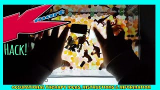DIY sensory Light box | Part 1 of 3 | Kmart Hack | Make your own light box for $25