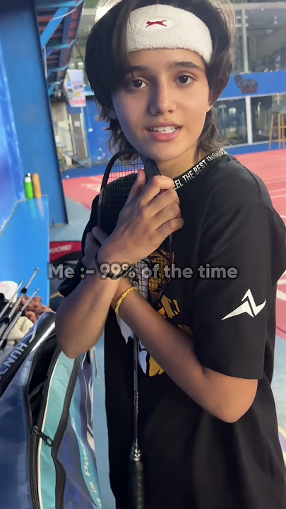 That 1 percent is enough to scare you😎🫶🏻         #badminton #viralvideo #youtubeshorts #ytshort