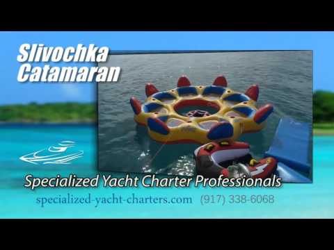 Crewed caribbean luxury power yacht charter