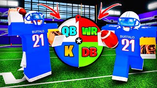 This WHEEL Decides My POSITION! (Football Fusion 2)