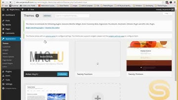 1- Mag4u - Installing Theme