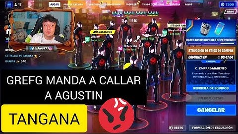 GRAFG MANDA A CALLAR A AGUSTÍN Y SE ENFADA MUCHO🤬
