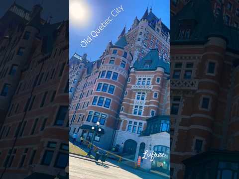 Travel Canada Old Quebec City 4K video vlogs