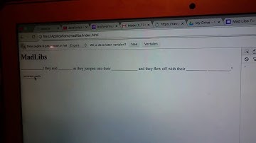 Mad Libs Generator Coding Challenge Part 6