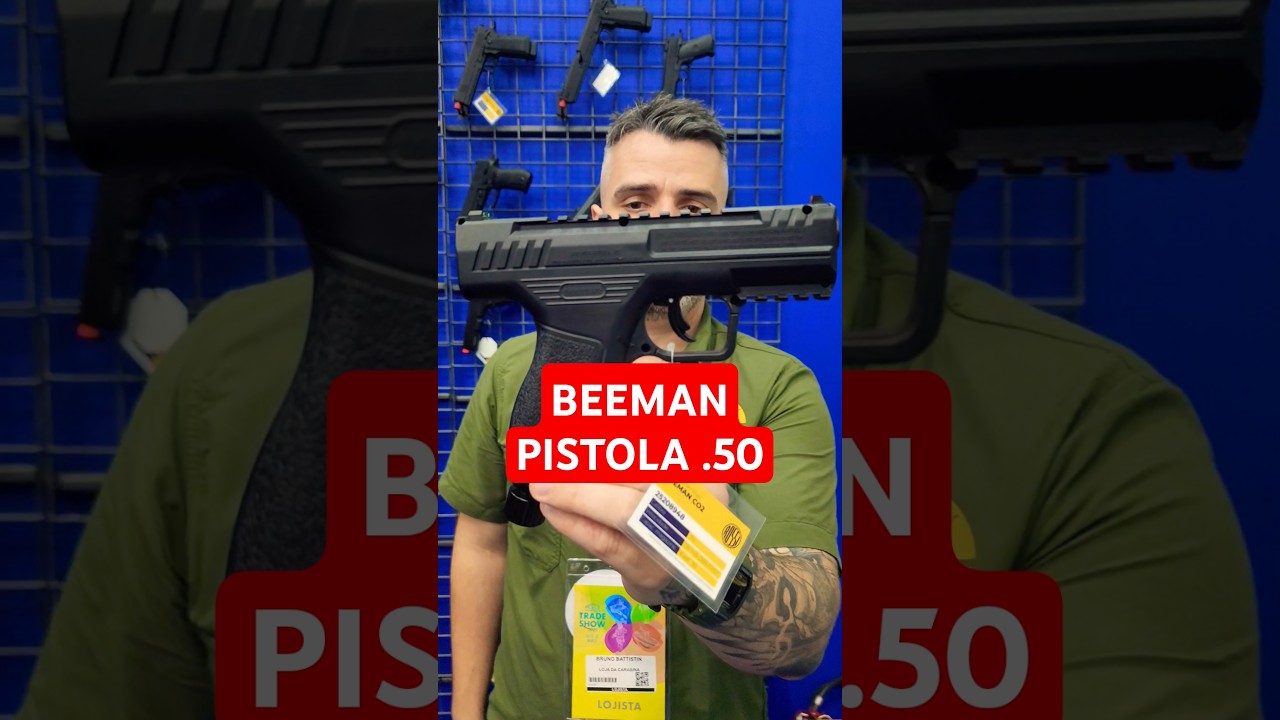 Beeman .50 Pistola CO2 Semiautomática | LojaDaCarabina