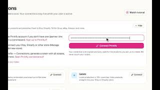 How to Get a Printify API Token and Connect It