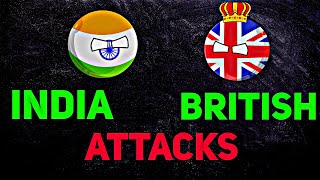 [INDIA VS BRITISH]⚔ In Nutshell [WHO WILL WIN] #shorts #countryballs #geography #mapping