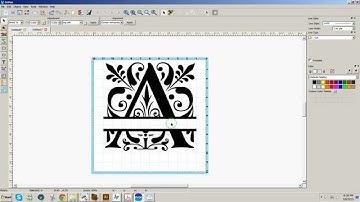 Creating a Split Monogram Using Pazzles InVue