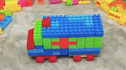 Satisfying DIY Ambulance/ASMR/Building Blocks/block game Lego block #asmr#asmrsounds#buildingblocks