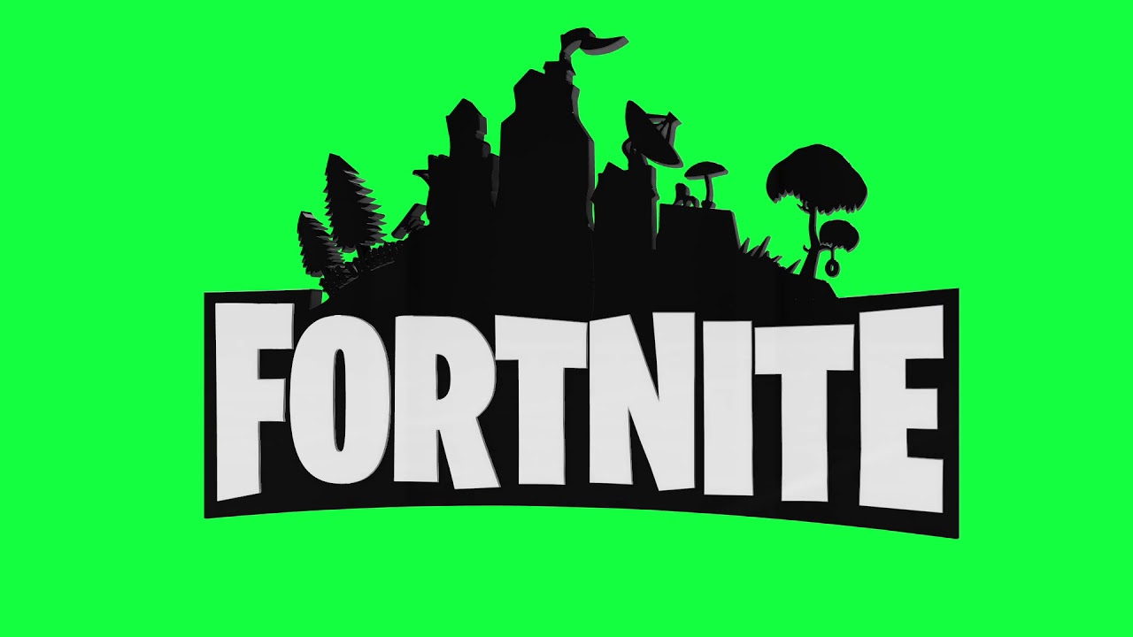 Fortnite Green Screen Logo Loop Chroma Animation Youtube