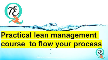 Practical Lean Management Introduction course
