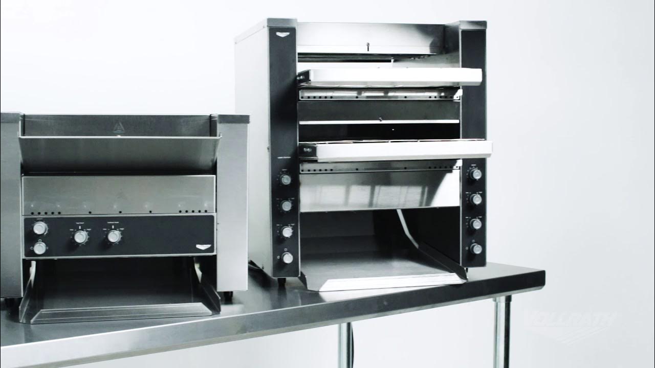 Vollrath Convertible Conveyor Toasters Features and Benefits YouTube