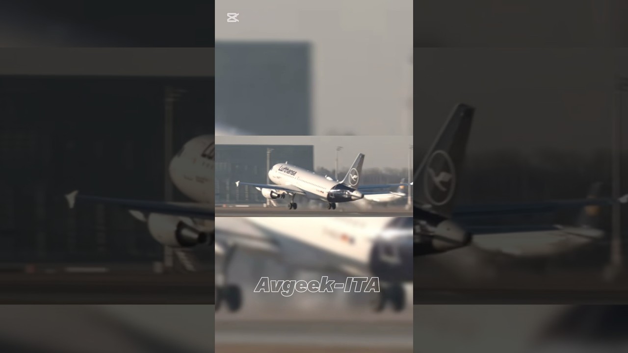 Lufthansa a319 taking off ✈️