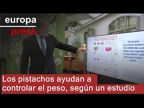 Los pistachos ayudan a controlar el peso, según un estudio