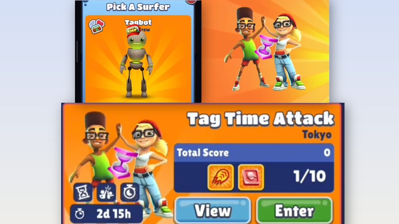 Tag Time Attack Tokyo Event _Part 1 _Subway Surf