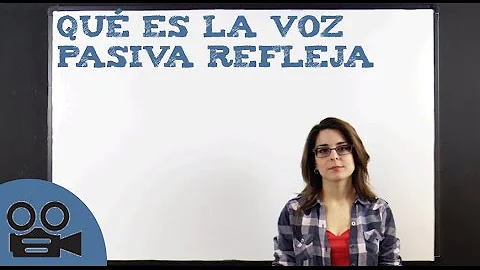 ¿Qué es la voz pasiva con un ejemplo?