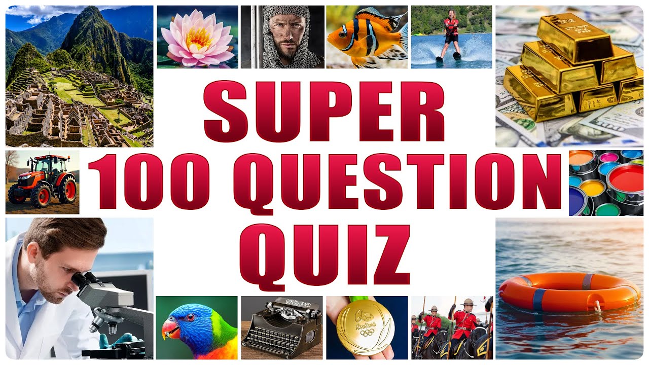 Эта увлекательная викторина из 100 вопросов поднимет вам настроение!