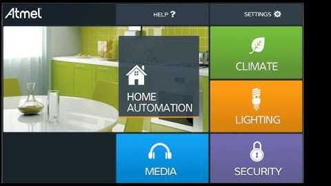 Atmel Home Automation reference design for SAMA5D3 Series