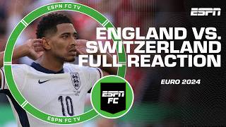 FULL REACTION to England advancing past Switzerland at EURO 2024 on penalties | ESPN FC