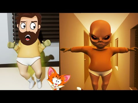ЛЫСЫЙ МАЛЫШ - Baby in Yellow с Domi Show play