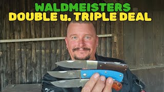 WALDMEISTERs BREHMIUM Double- u. Triple Deal 💪😉👍 // Ed Mahony Taschenmesser Landslide / Buffalo 3