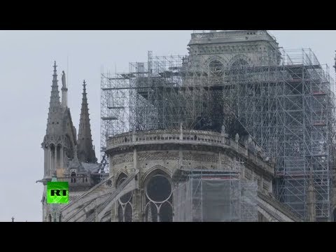 Notre Dame fire aftermath