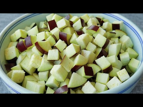 【小穎美食】茄子這樣做太好吃了，開胃又下飯，吃半年都不壞，5分鐘學會