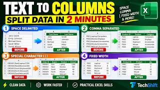 Details Excel Text to Columns: 4 Ways to Split Data News