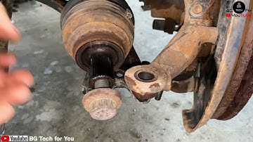 4K ✅ Fix it: Remove and Replace VW Golf MK5 CV boot 🔥 Step by Step