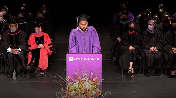 NYU Wagner Convocation: Class of 2022
