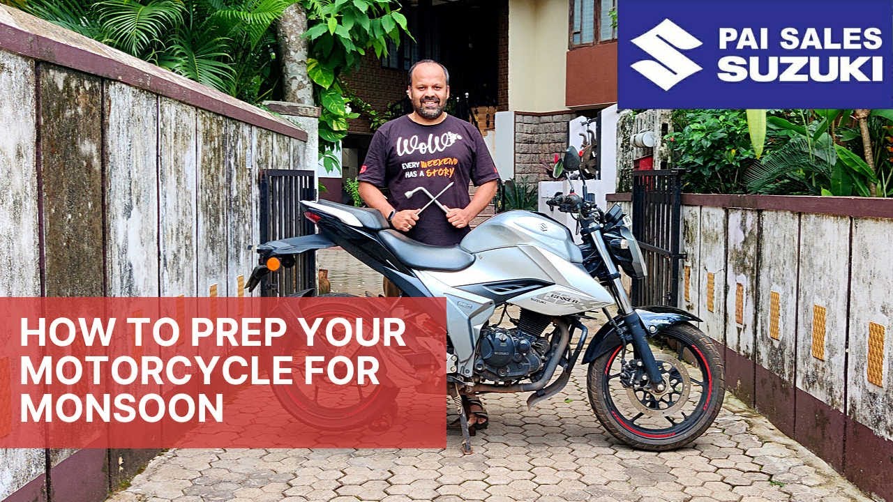 How to prep your motorcycle for monsoon at home itself | DIY