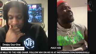 Rap Sheet Welcomes Max Hilli The Pride Of Saginaw Michigan To The Vibe Chair