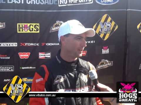 মোটর Kris Walton second for the Round at Sandown 2014