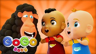 🐑 Baa Baa Black Sheep, Have you any wool? 👶 GoGo Baby - Nursery Rhymes & Kids Songs