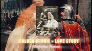 Golden Brown × Love story - ( Slowed Orchestral Version)