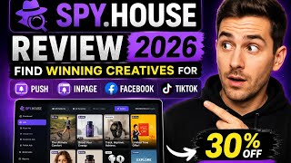 Spy.House Review 2026 | Find Winning creatives for push, Inpage, Facebook & TikTok Ads screenshot 5
