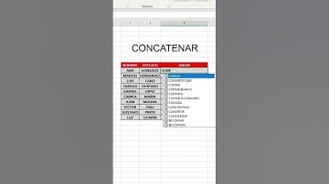 UNIR DATOS DE CELDAS SEPARADAS A UNA SOLA EN #EXCEL #EXCELFACIL #MRDOLC